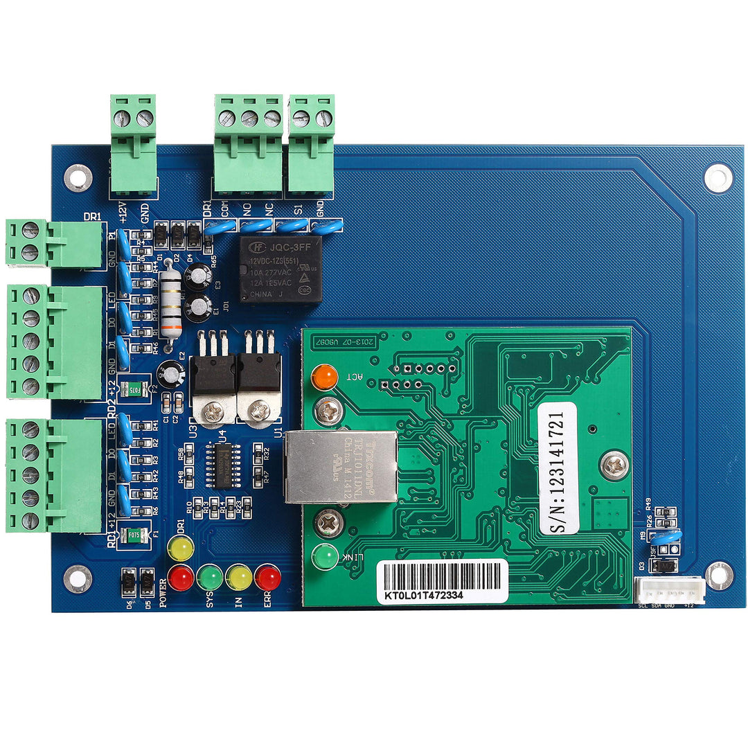 UHPPOTE Professionelle Wiegand 26 Bit TCP IP Netzwerk-Zugangskontrollplatine Büro-Controller für 1 T