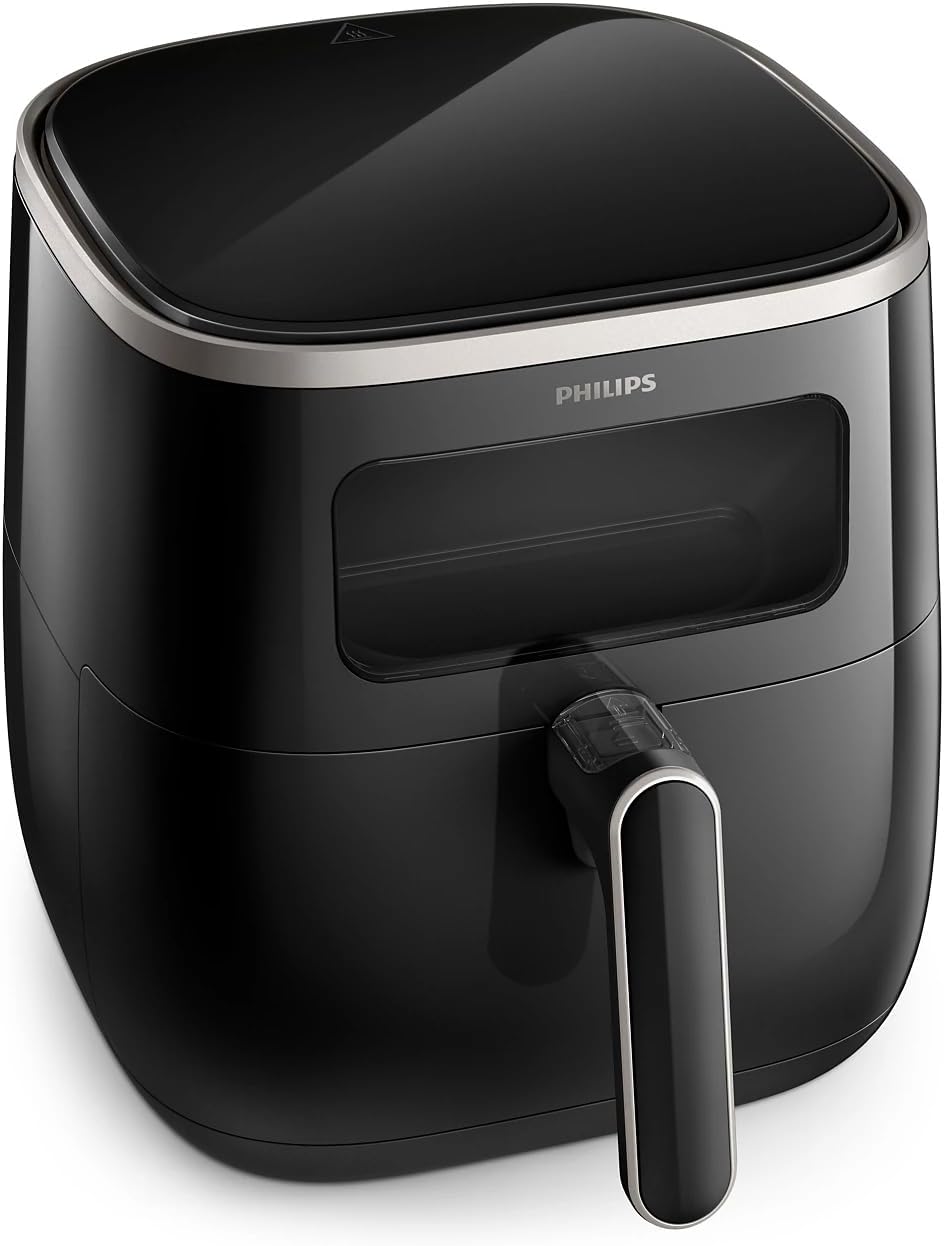 Philips HD9257/80 Airfryer Fritteuse, 1 kg, 5,6 L Fassungsvermögen, transparentes Kochfenster 5.6 LT