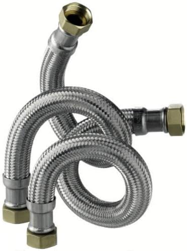 Panzerschlauch Flexschlauch Sanitär Bad/Küche 1" DN25 12 Bar 300-1.500mm Grösse 400 mm