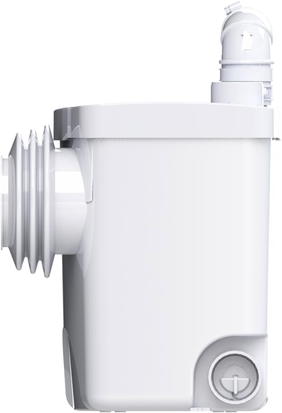 Eco – Fäkalienhebeanlage - 2 Einlässen - Motor 470 W, 4 m Förderhöhe, 50 m Förderweite