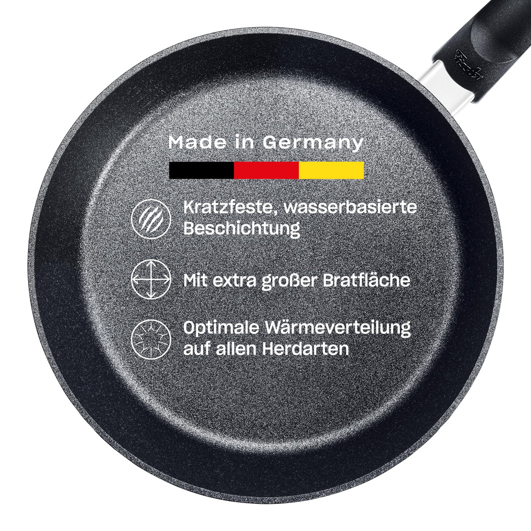Fissler Adamant Comfort / Aluminium-Pfanne versiegelt ( 26 cm) beschichtete Brat-Pfanne, antihaftend