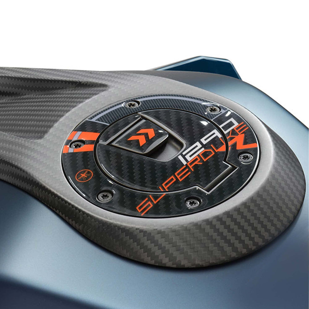 labelbike - Motorrad-Tankdeckel-Dekorations- und Schutzaufkleber kompatibel mit KTM 1290 Superduke R