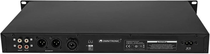 OMNITRONIC XDP-1501 CD-/MP3-Player | 1 HE flacher CD-/MP3-Player mit USB-Port, Mikrofon-Eingang und