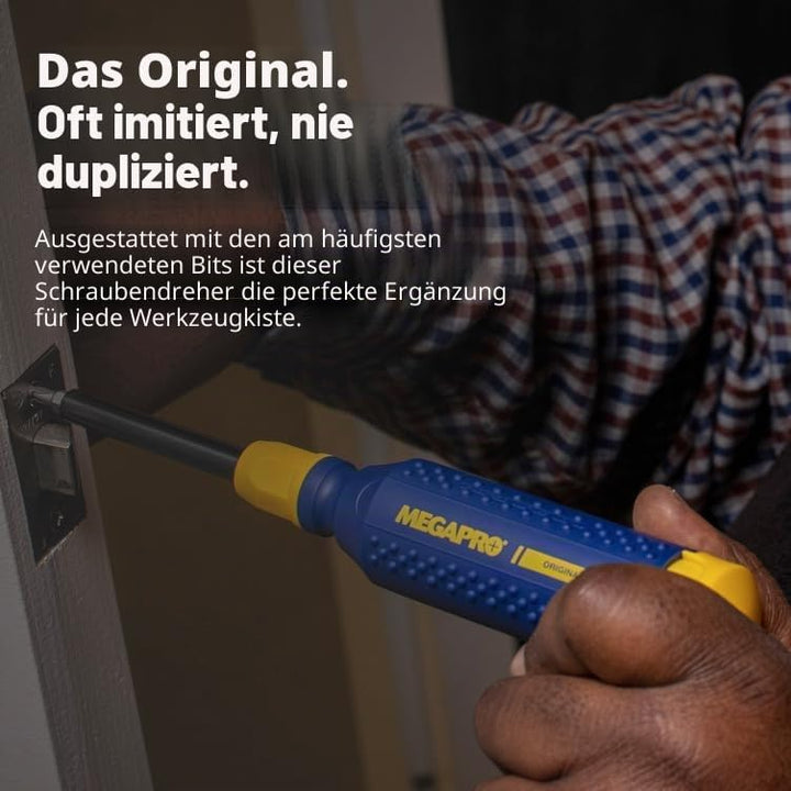 MEGAPRO 15-in-1 Original Multibit Schraubendreher | Home DIY & Reparatur | Professionell | 14 Indust