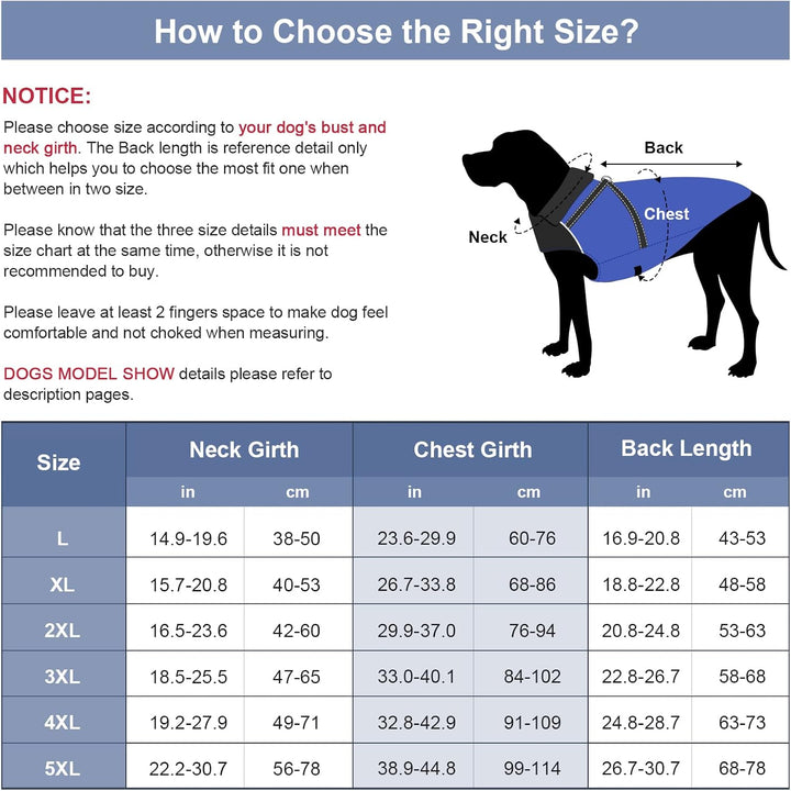 Buddypuppy Hundemantel Winter, Warme Hundejacke Wasserdicht mit Geschirr für Mittel und Grosse Hunde