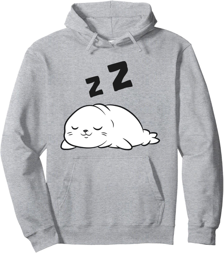 Seal Sleeping Seals Schlafanzug, Lazy Seal Pullover Hoodie