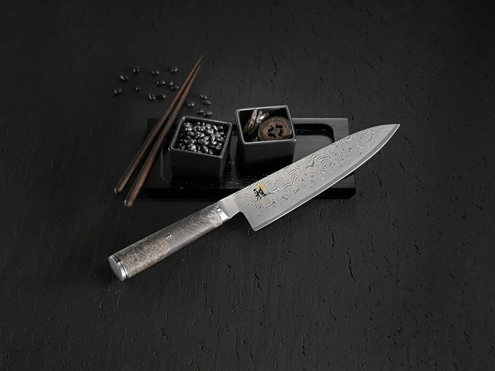 Miyabi 34401-240 Kochmesser, Stahl, Silber, 37,6 x 5 x 2 cm