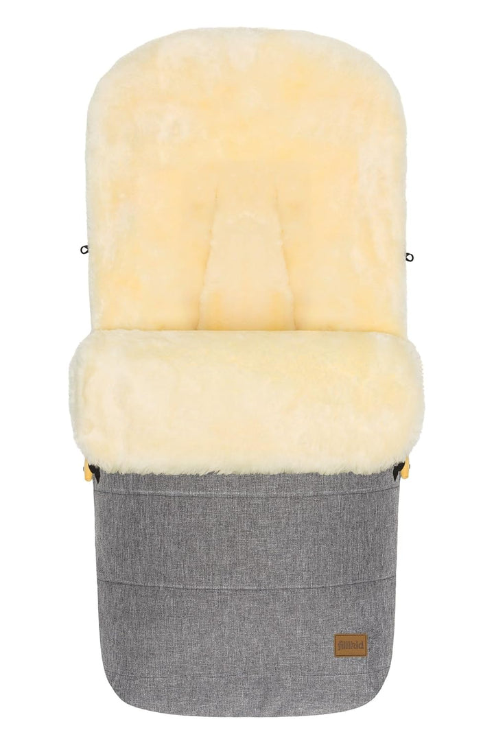 Fillikid Winterfusssack Bernia Lammfell Exklusiv Kinderwagen, Buggy | Winterfusssack wind- & wassera