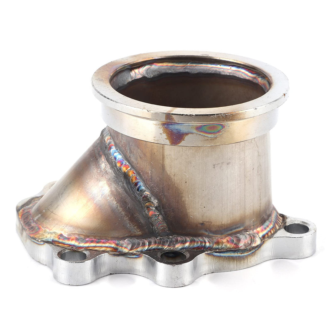 Turbo Downpipe Flansch Turbo Down Pipe 5 Bolt 2.5in Adapter Fit für GT25 GT28 T25 T28 Turbinengehäus