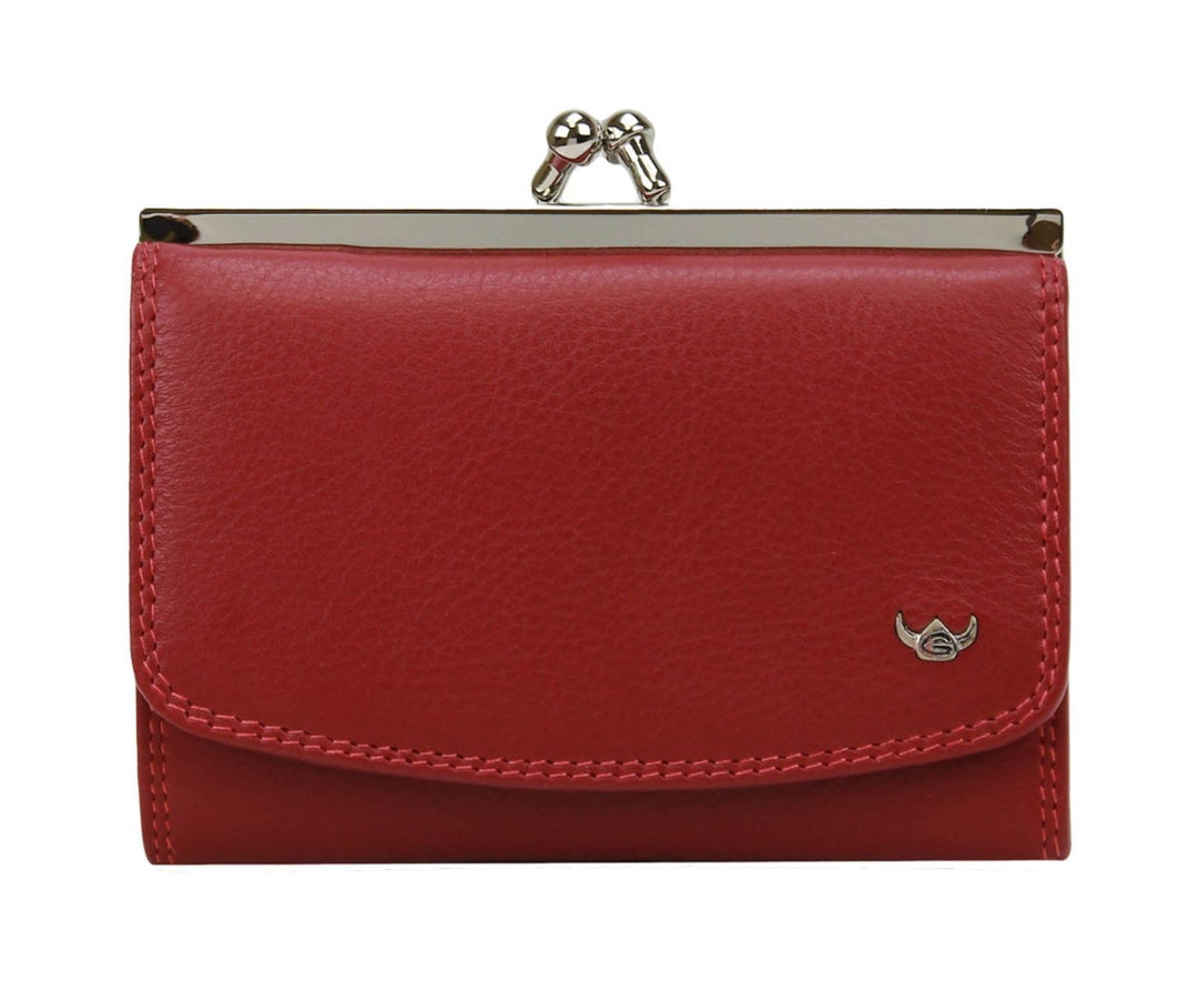 Golden Head Polo Geldbörse Leder 12 cm Red, Red