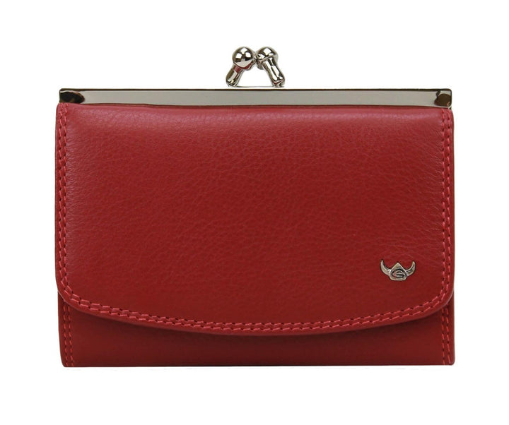 Golden Head Polo Geldbörse Leder 12 cm Red, Red