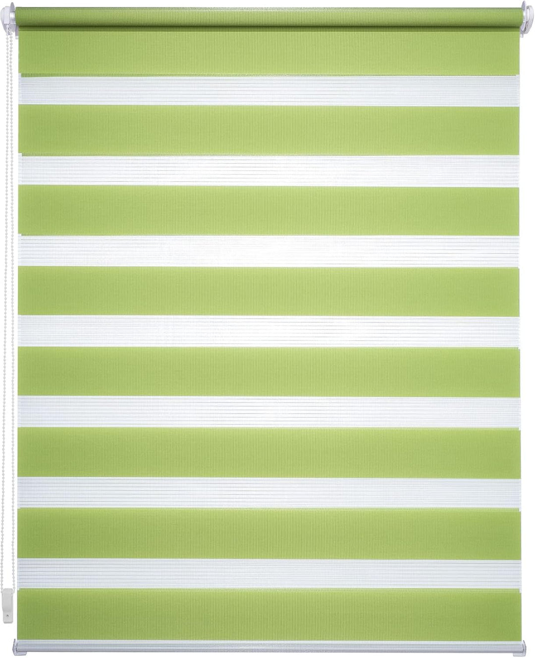 Liedeco® Duo Rollo Klemmfix - 60 x 160 cm Apple Green/lichtdurchlässig/stufenlos verstellbar/leichte