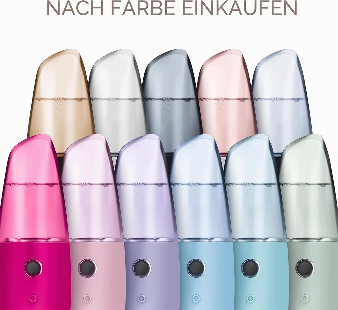 GESKE | SmartAppGuided™ Facial Hydration Refresher | 4 in 1 | Wasserzerstäuber | Gesichtsdampfer | W
