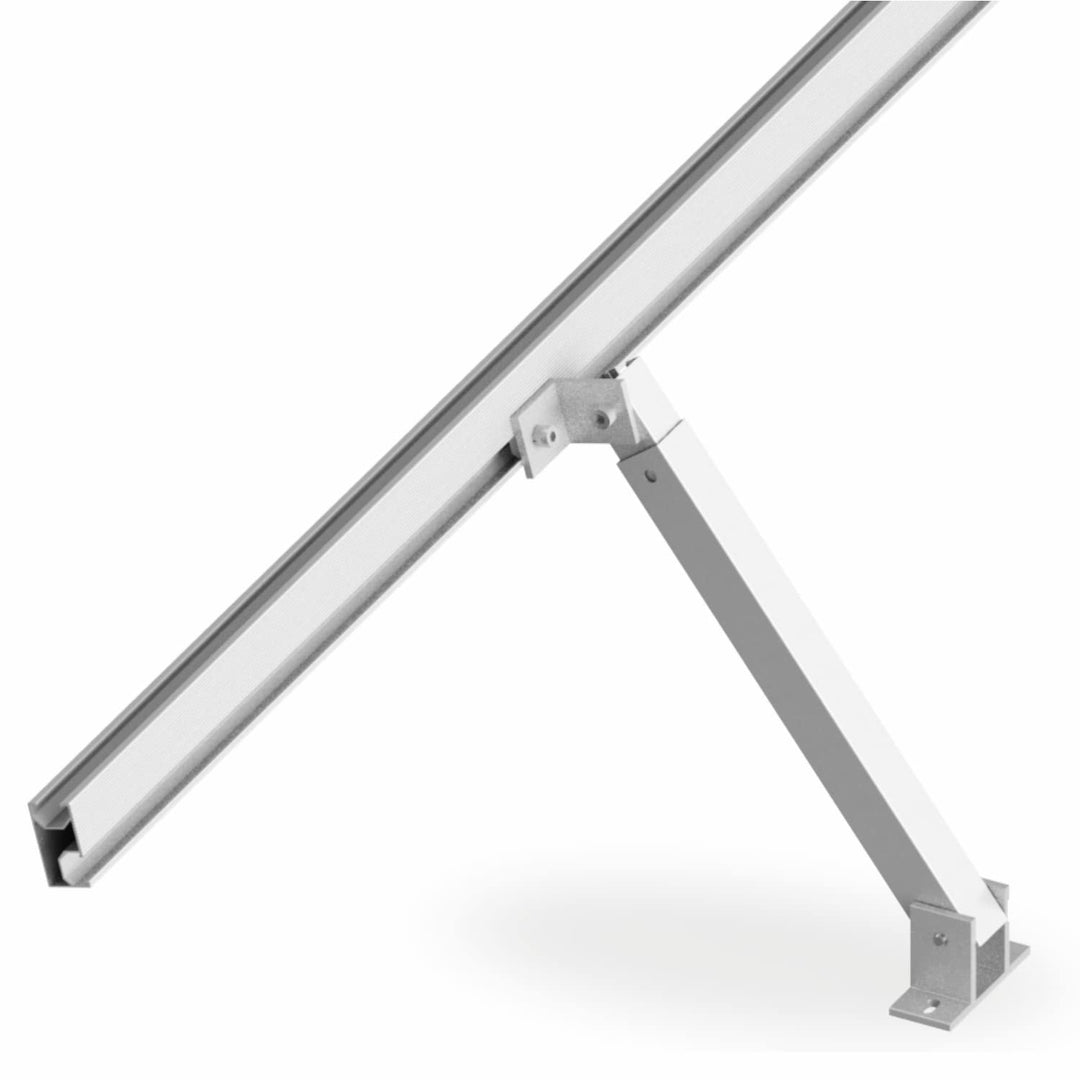 Teleskop Halterung 8er Set z. B. für Photovoltaik- oder Solarpanele inkl. Zubehör, 8er Set