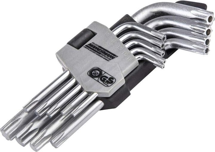 Brüder Mannesmann Sechskant-/TX-/Kugelkopfschlüssel-Satz, 18-teilig | M18170