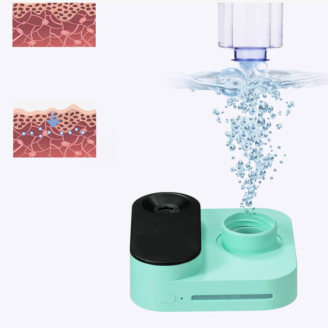 Mini-Wasserflaschen-Luftbefeuchter, Kompaktes Design, USB-Aufladung, Grosses Spray, Tragbarer Kabell