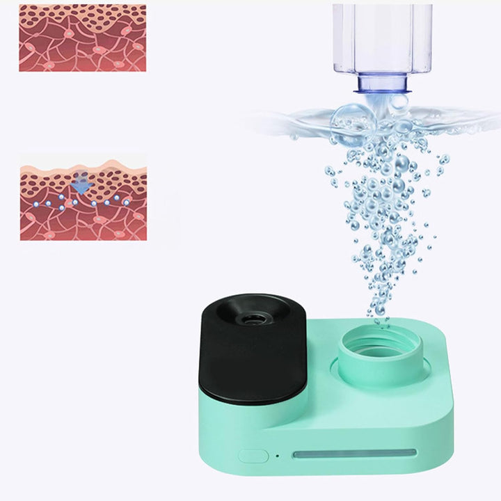 Mini-Wasserflaschen-Luftbefeuchter, Kompaktes Design, USB-Aufladung, Grosses Spray, Tragbarer Kabell