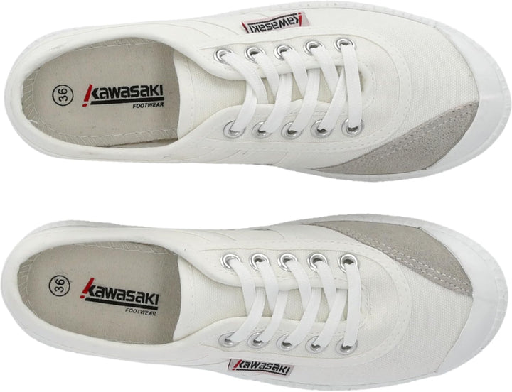 kawasaki Unisex Original Canvas Shoe Low-top, 1002 White, 41 EU