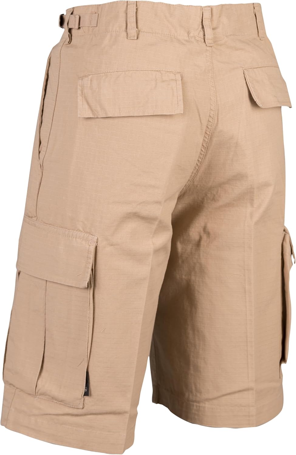 Mil-Tec US Bermuda R/S Prewash Shorts Herren • Leichte Ripstop Bermuda Shorts im Used-Look • Cargosh