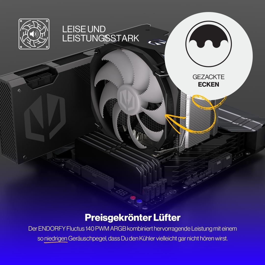 ENDORFY AIR Cooling Fortis 5 ARGB ARGB Fan, ARGB Fan
