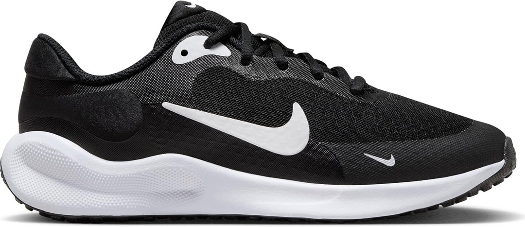 Nike Revolution 7 Schuh für ältere Kinder, FB7689 Black White White 32 EU, Black White White 32 EU