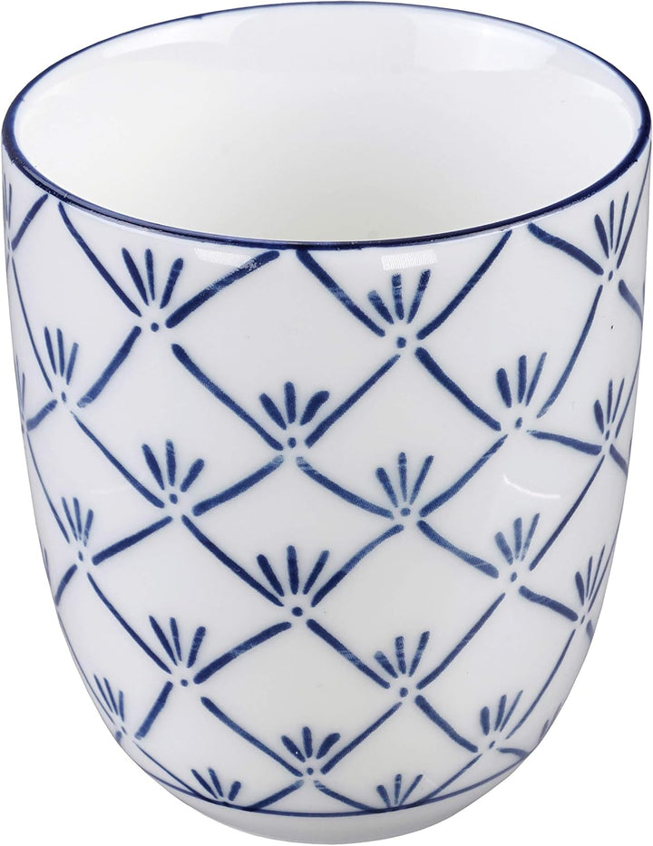 TOKYO design studio - 5-TLG. - Flora Japonica Tee-Set blau-weiss, 1x Tee-Kanne 1,25 l und 4X Tee-Tas