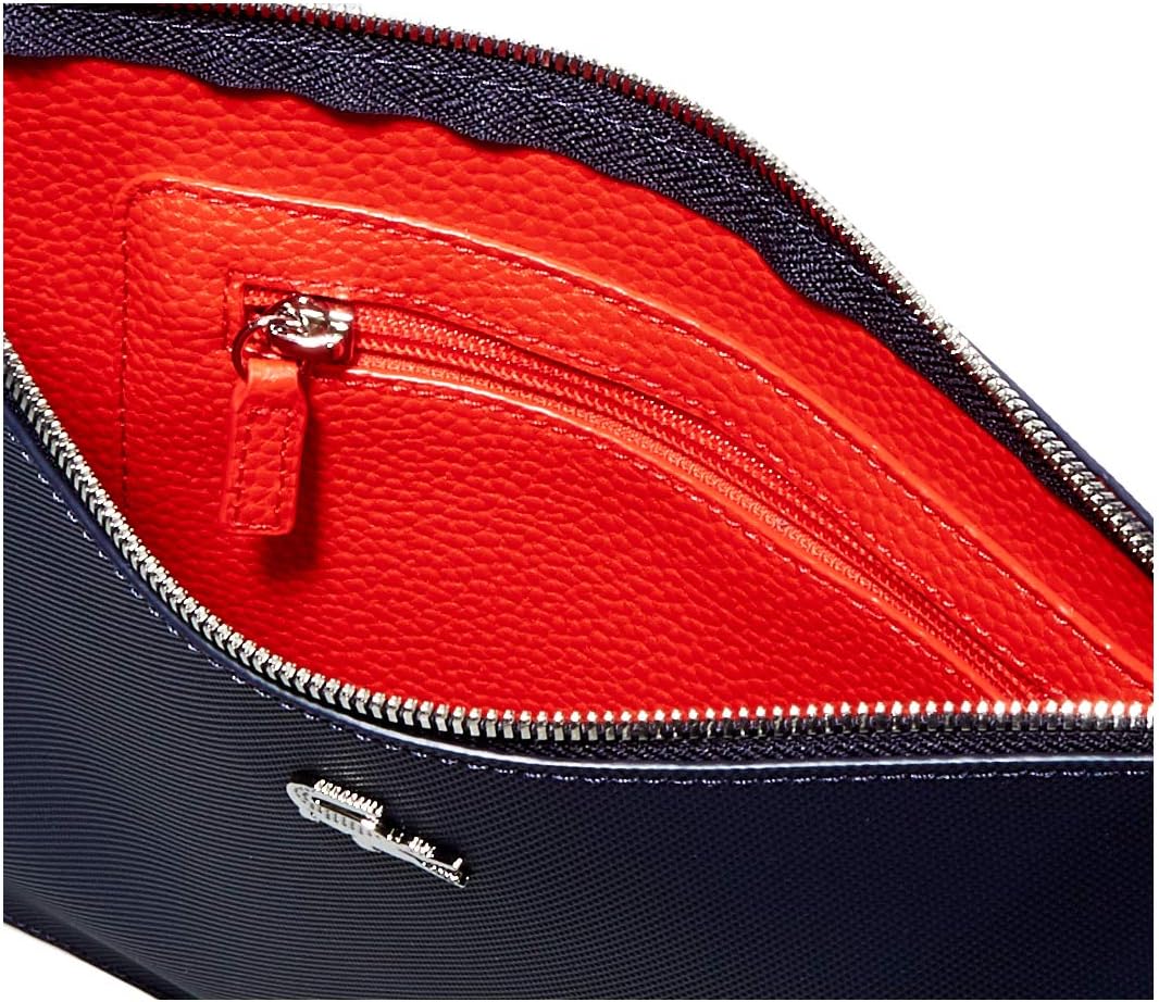 Lacoste Damen Nf2791aa Reisezubehör-Brieftasche Einheitsgrösse Marine 166 Rouge, Einheitsgrösse Mari