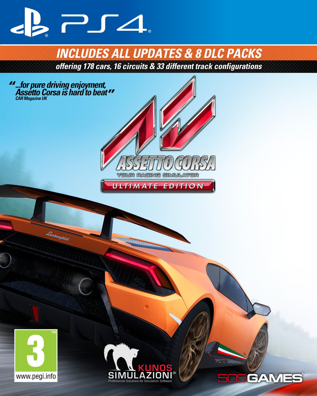 Assetto Corsa - Ultimate Edition PS4 [