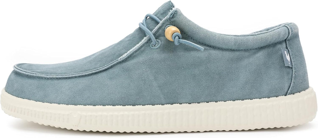 WALK IN PITAS | WP150 WALLABI Washed | Herren Mokassins | Flache Slipper für Männer | Slip on Loafer