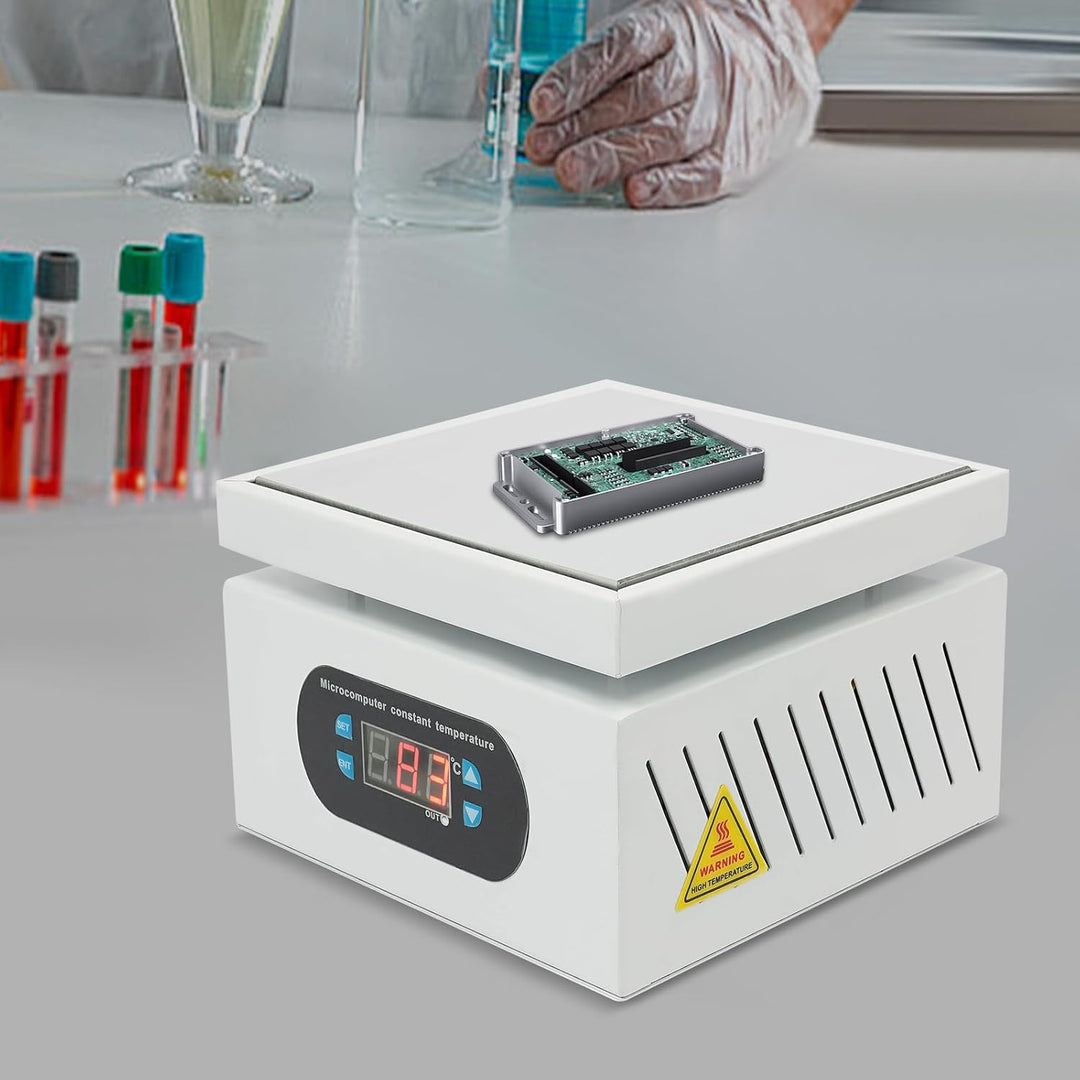 Elektrische Löt-Heizplatte, 500W LED-Mikrocomputer Elektrische Heizplatte Digitale LCD Elektronische