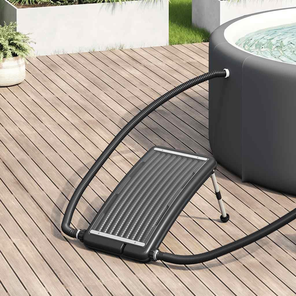 vidaXL Gebogene Solar Heizung für Pool Solarheizung Schwimmbadheizung Wärme Sonnenkollektor Poolheiz