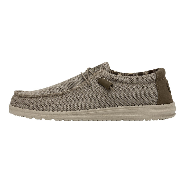 Hey Dude Herren Wally Sox Moc Toe Shoes 37 EU Beige, 37 EU Beige