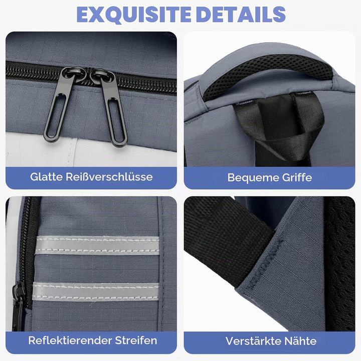 Amythe Schulrucksack Jungen Teenager, Gross Rucksack Schule Gymnasium Oberstufe, Schulranzen Robust
