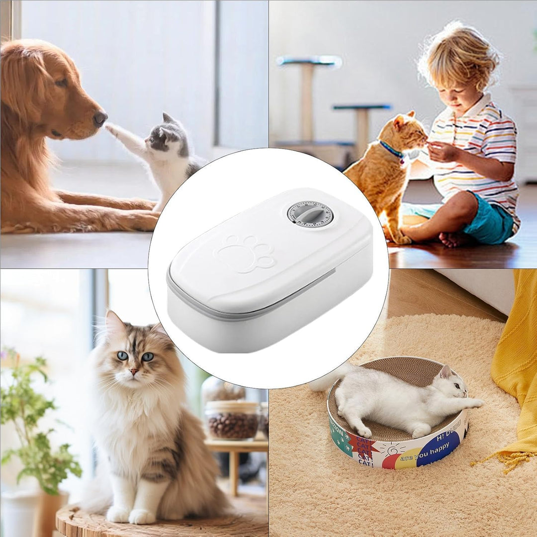 Automatischer Futterautomat für Haustiere | Hundefutterspender | Automatischer Futternapf, Futternap