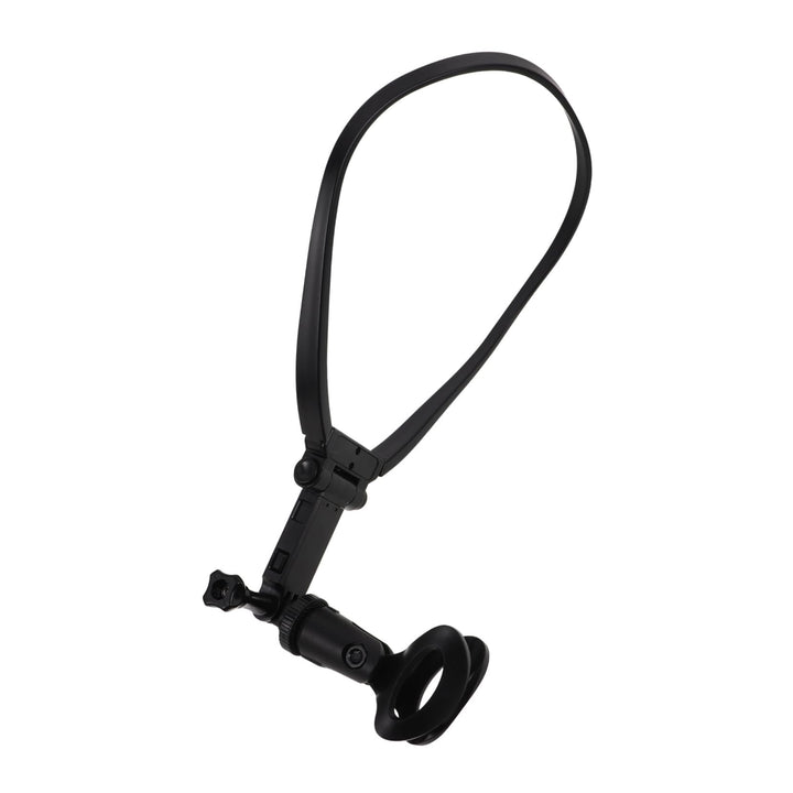 FRCOLOR Neck Hanging Microphone Holder Einstellbar Stabil für Musiker Bühnenauftritt Live Streaming