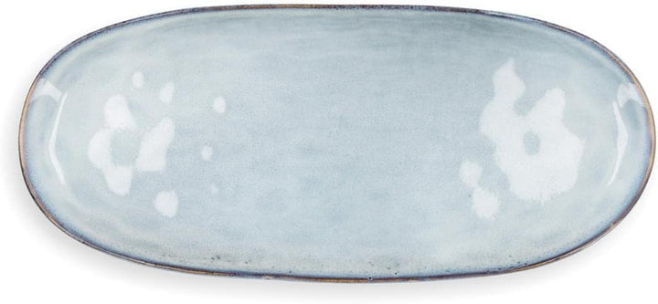 Quid Ovaler Brunnen, 36 x 16 cm, GRES Boreal QD, Küche, Blau, Einheitsgrösse