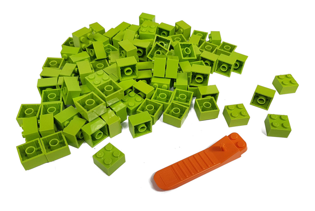 Lego® Classic Basic Set - 2x2 Steine 3003 in Lime – 100 Stück – Perfekte Wahl für kreative Bauprojek