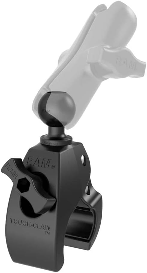 RAM Mounts (RAP-B-400U) Tough-Claw klein mit 2,54 cm Durchmesser Gummiball Single, Single