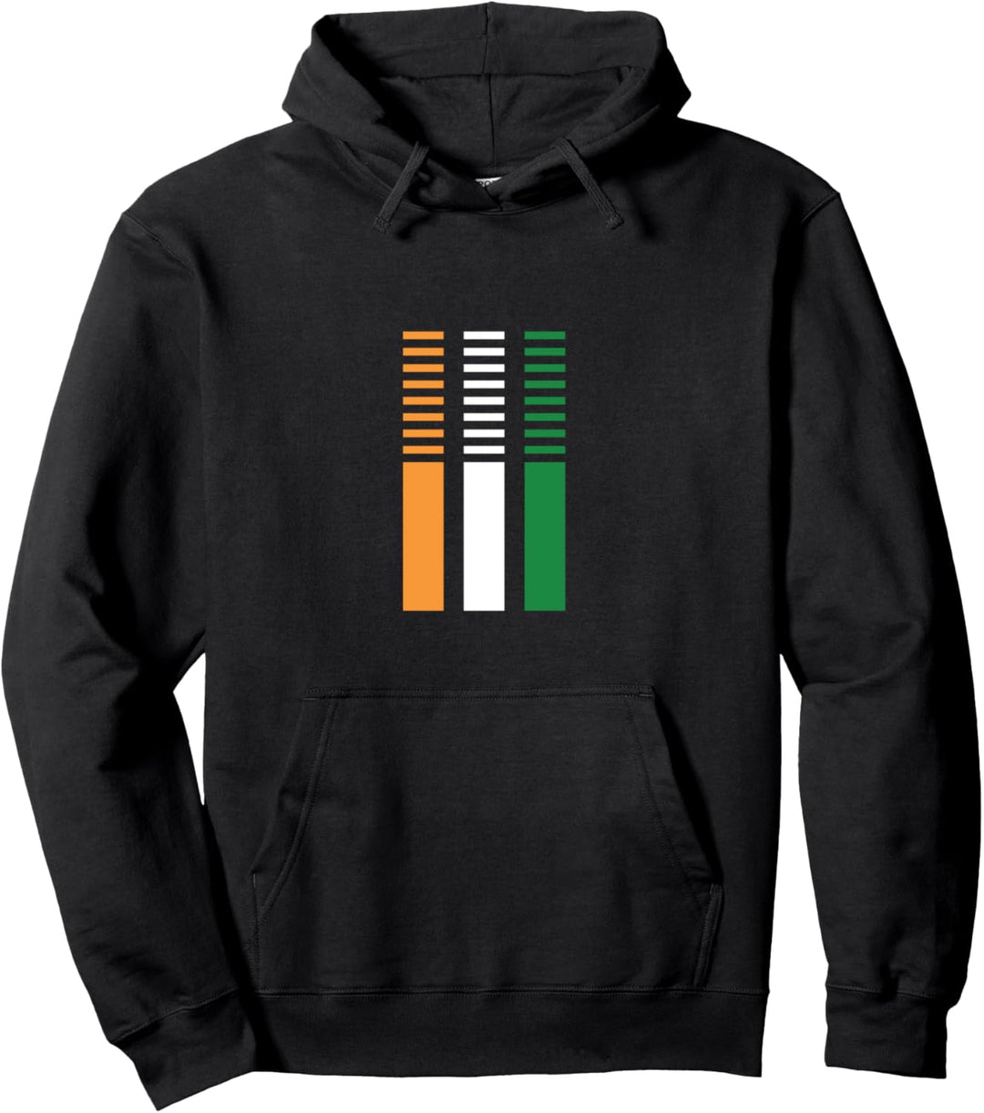 Flagge Indien Pullover Hoodie