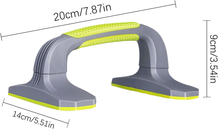Liegestütz-Ständer für Krafttraining, tragbare Liegestützgriffe, ABS- und Gummimaterial, ergonomisch