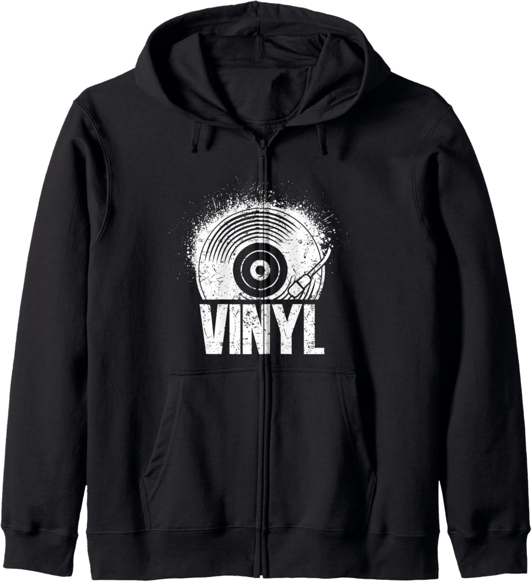 Vinly Plattenspieler Schallplatte Kapuzenjacke
