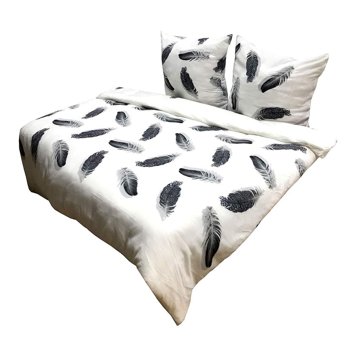Leonado Vicenti Fleece Bettwäsche 200x220 cm 2X 80x80 cm 3teilig Feder Warme Garnitur Winter Set Bez