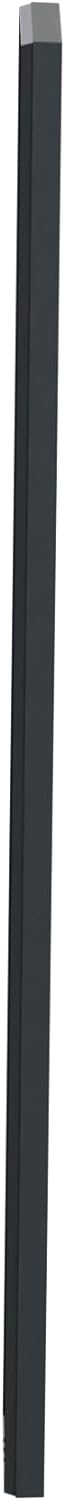 Schneider Electric Merten MEG4050-3614 M-Pure-Rahmen 5-fach für Steckdosen und Schalter, Anthrazit 5