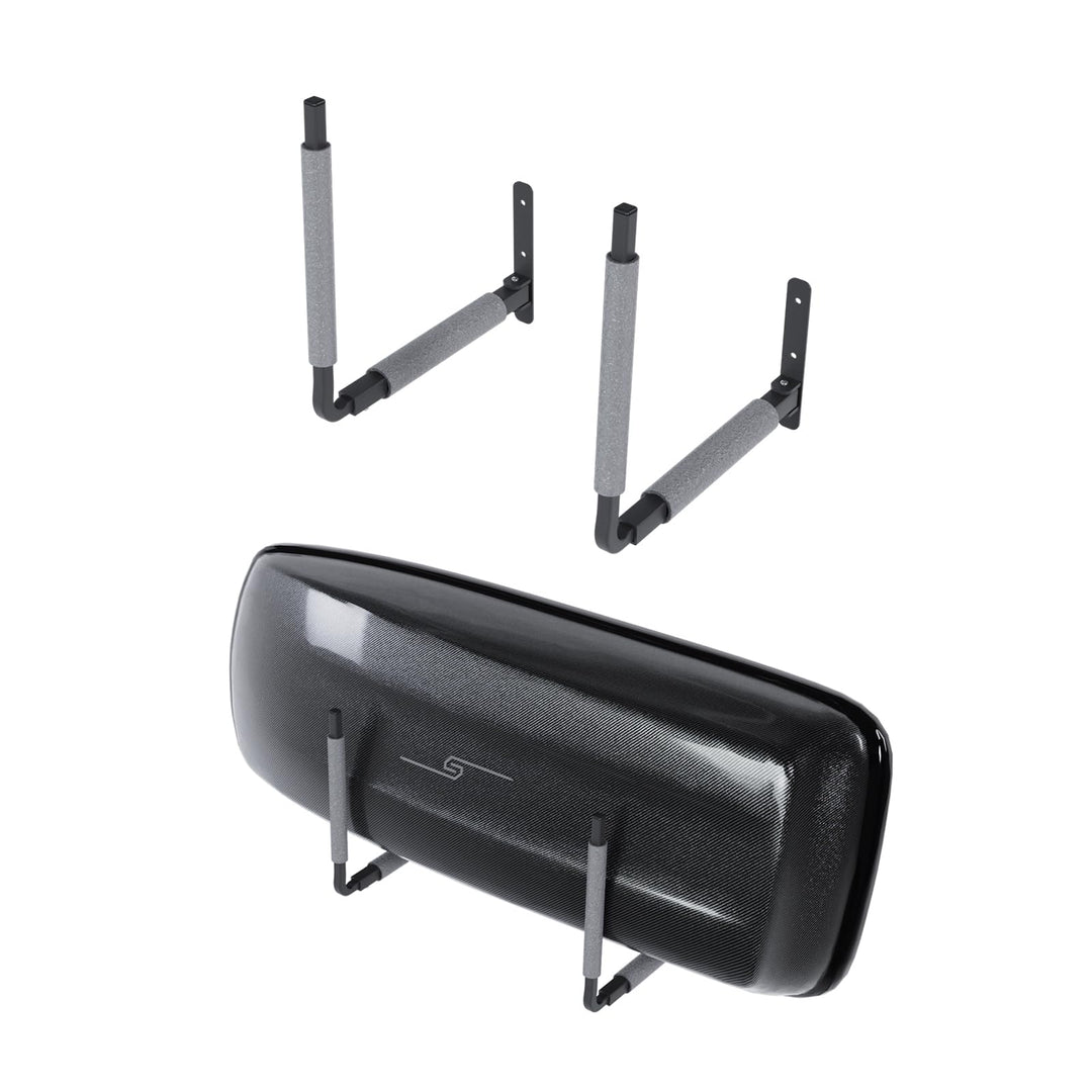 Dachbox Verstellbarer Wandhalter 33-57 cm BOX1 grau zur Aufbewahrung von Dachkoffer Gartengeräte Ski