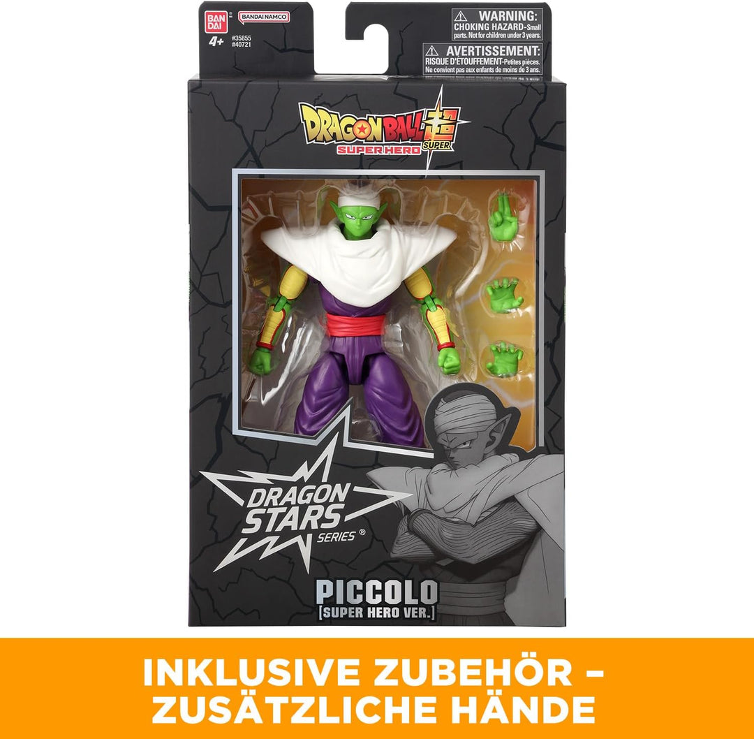BANDAI - Dragon Ball Super Super Hero - Dragon Star Actionfigur 17 cm - Piccolo - Offizielle Dragon