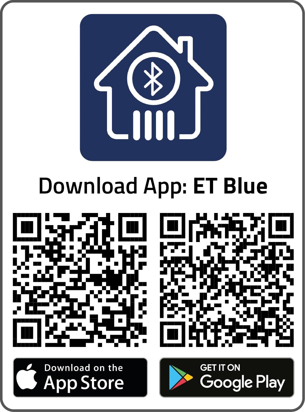 Eurotronic Comet Zero Bluetooth (Smartes Bluetooth Thermostat mit LED-Display, einfache Temperaturei