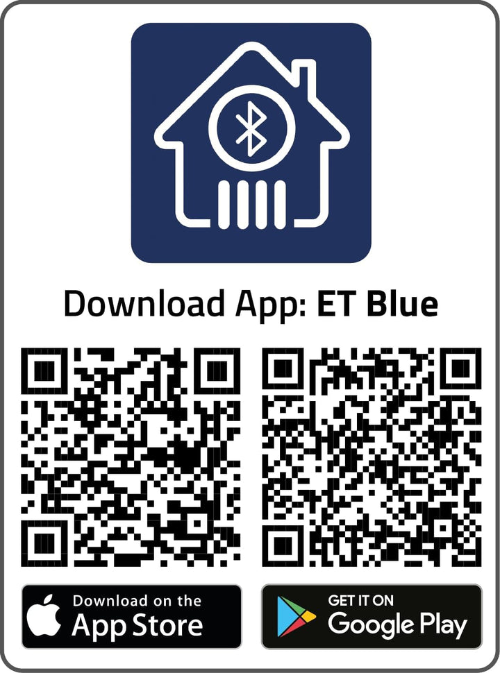 Eurotronic Comet Zero Bluetooth (Smartes Bluetooth Thermostat mit LED-Display, einfache Temperaturei