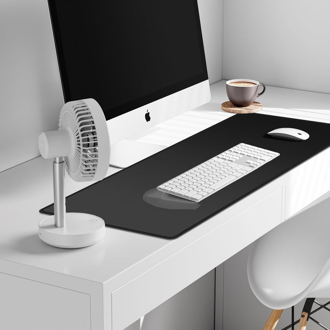 LL-COEUR XXL Schwarz Mauspad Gaming Mouse Mat Laptops Schreibtischunterlage Desk Pad (900 x 400 x 3