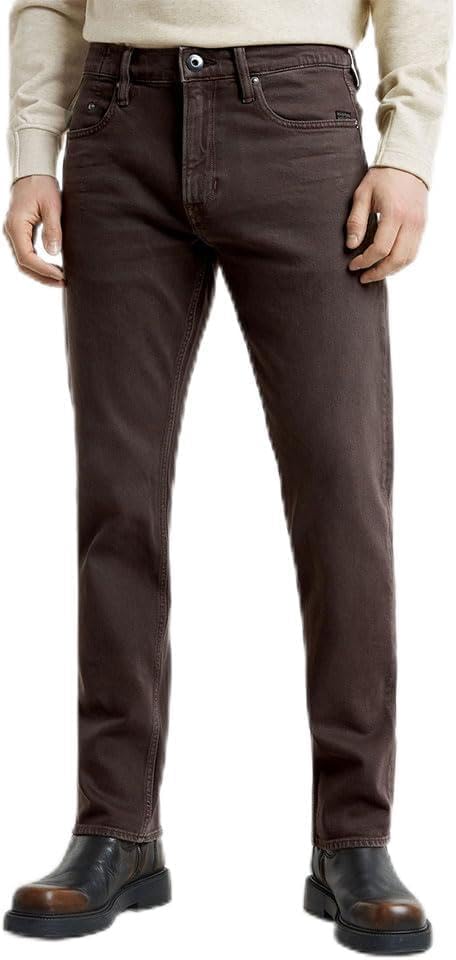 G-Star Raw Herren Jeans Mosa Straight Jeans 28W / 30L Purpur (Faded Oxidised Copper Gd D23692-d552-g