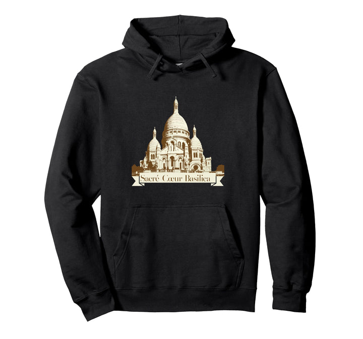 Basilika von Sacré Coeur de Montmartre Pullover Hoodie